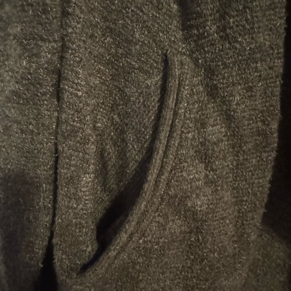 BAREFOOT DREAMS COZY CHIC LITE Soft Warm Mossy Olive Green Circle Cardigan Sz M - Picture 6 of 8